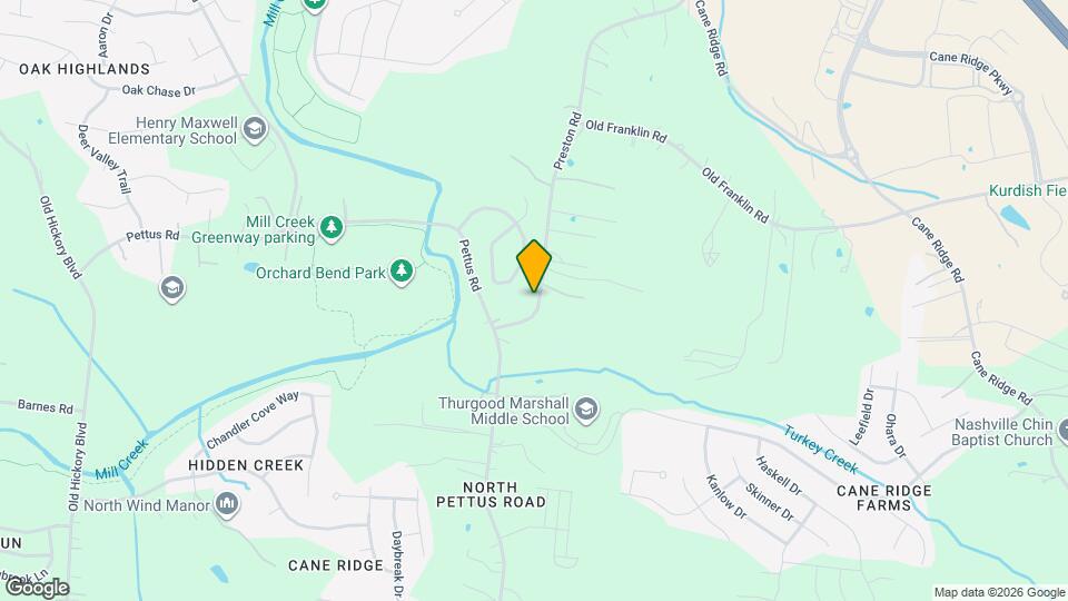 873 Preston Rd Map and Location Details