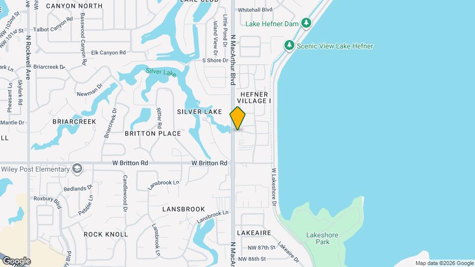 9643 Hefner Village Blvd Map and Location Details