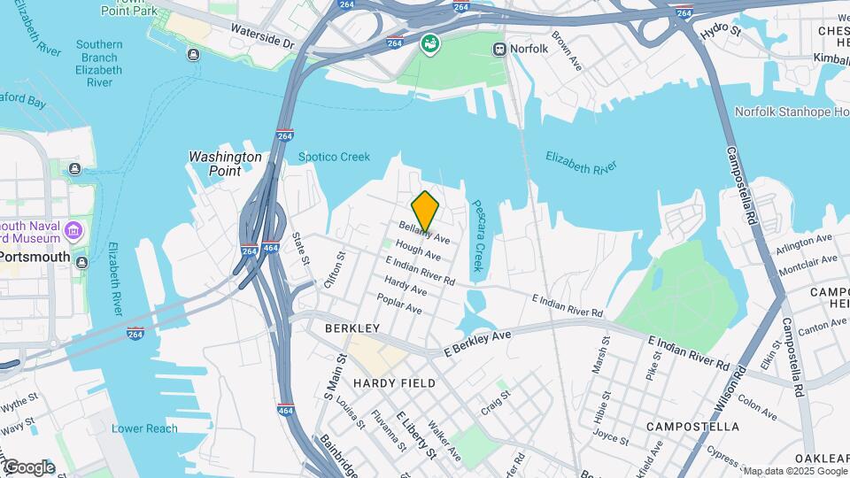 201 Bellamy Ave Map and Location Details