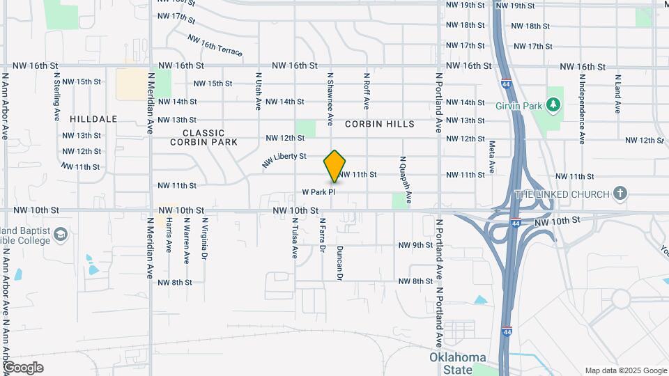 3945 W Park Pl Map and Location Details