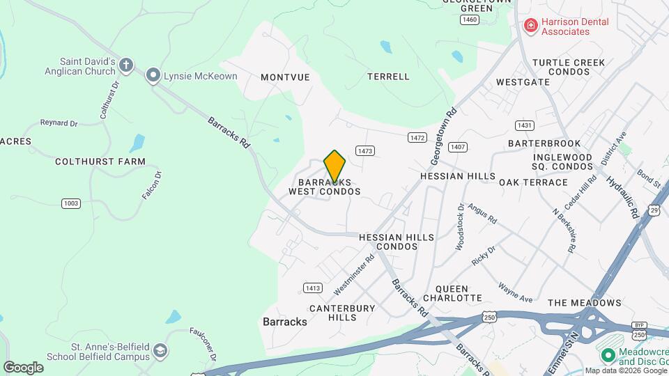 535 Burgoyne Rd Map and Location Details