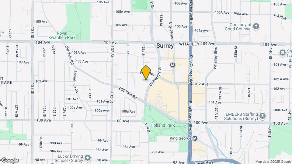 13325 102A AVENUE Map and Location Details