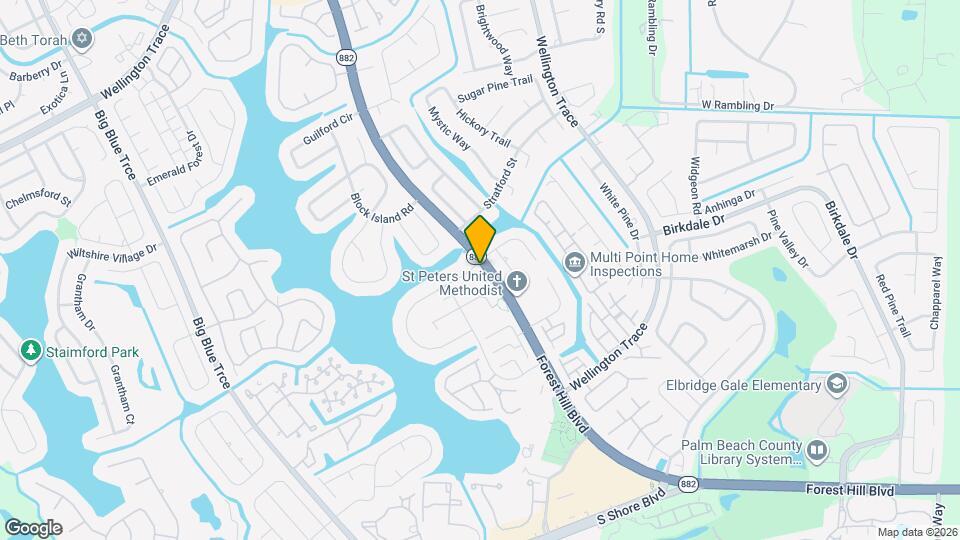 12761 Westhampton Cir Map and Location Details