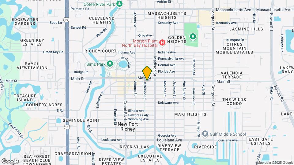 5916 Nebraska Ave Map and Location Details