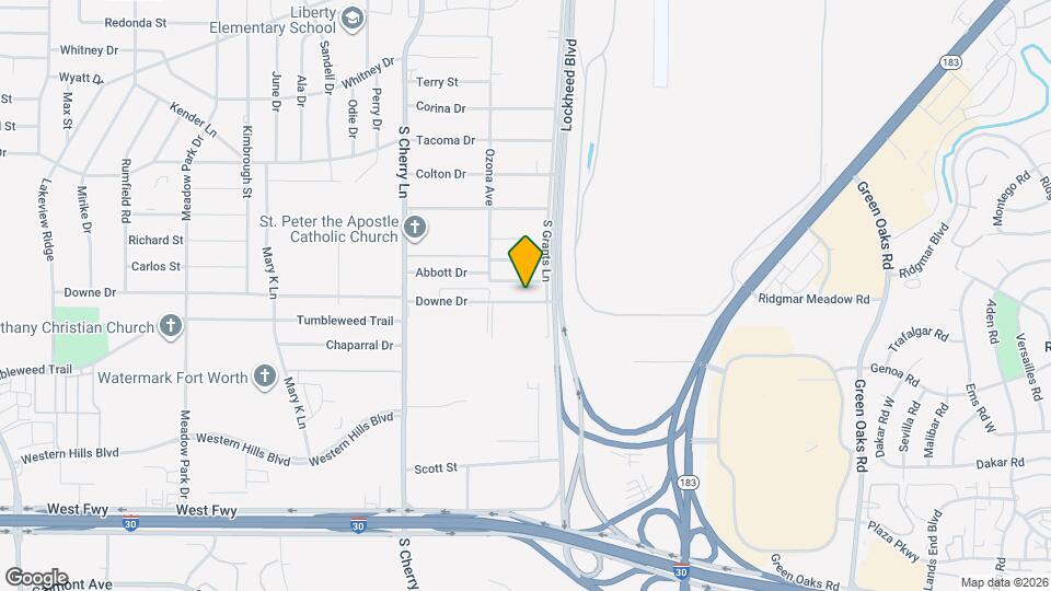 7610 Downe Dr Map and Location Details