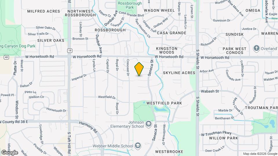 1538 Painted Desert Ct Map and Location Details