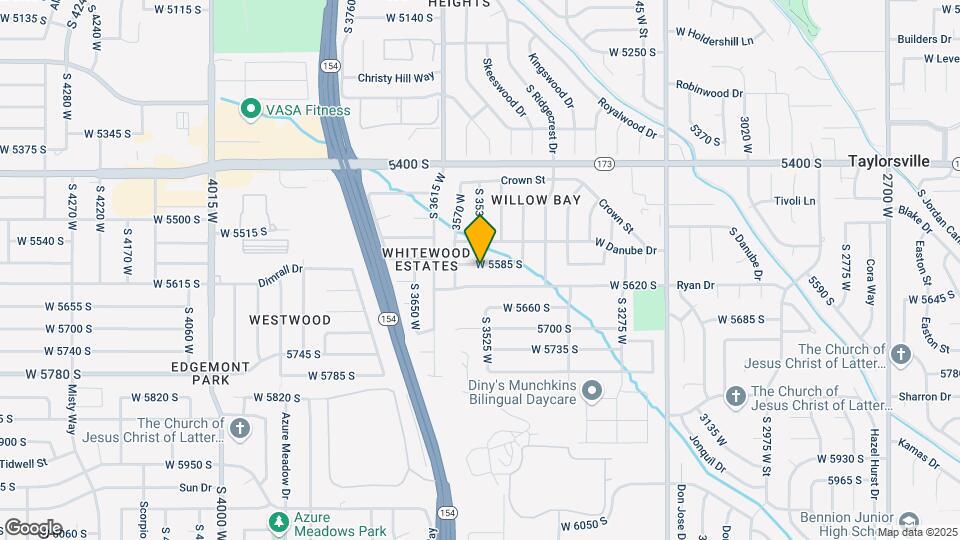 3535 W 5585 S Map and Location Details