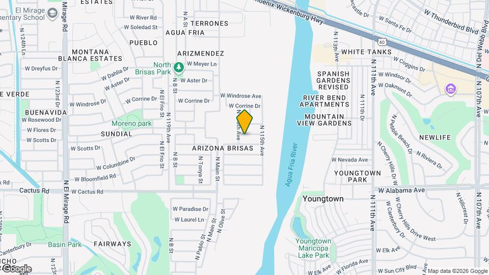 11537 W Scotts Dr Map and Location Details