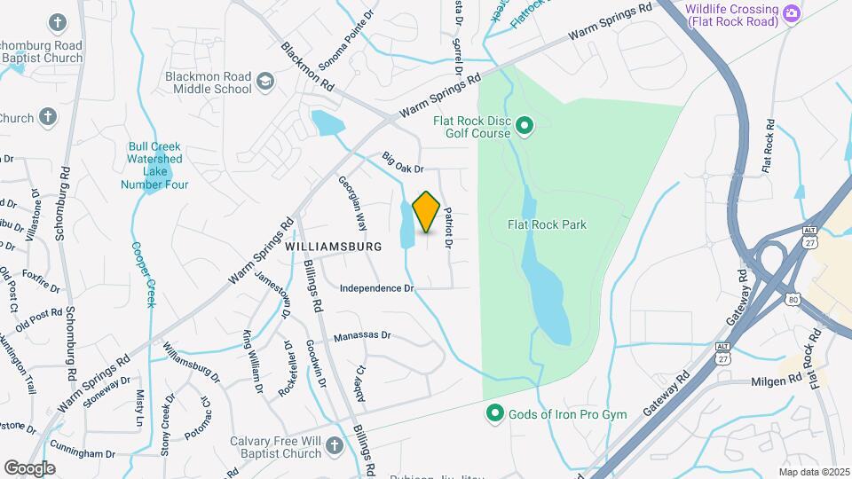 6517 Steubenville Dr Map and Location Details