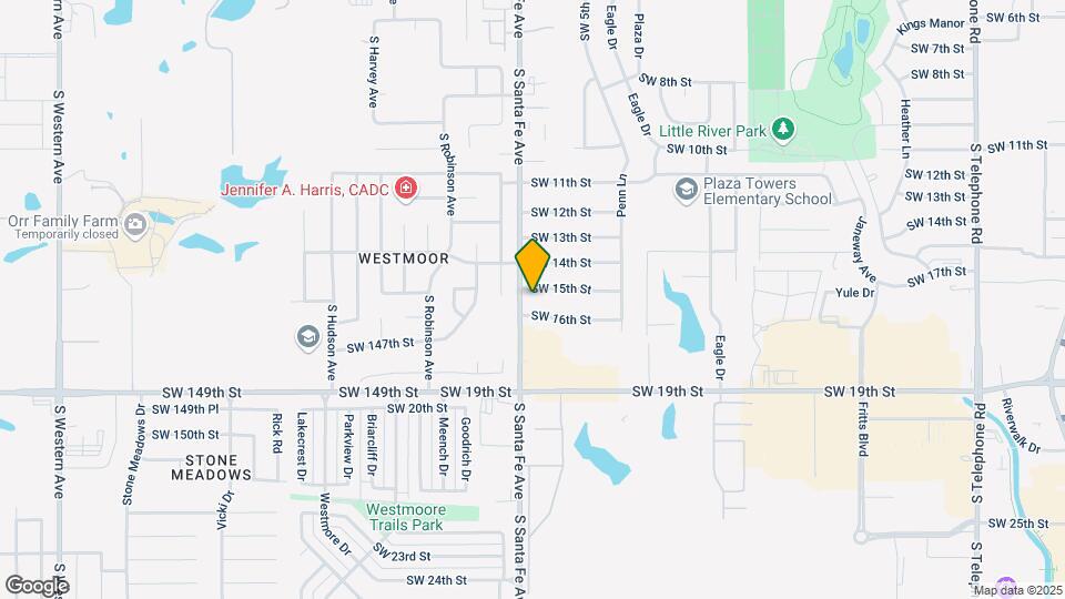 1020 SW 15th St Map and Location Details
