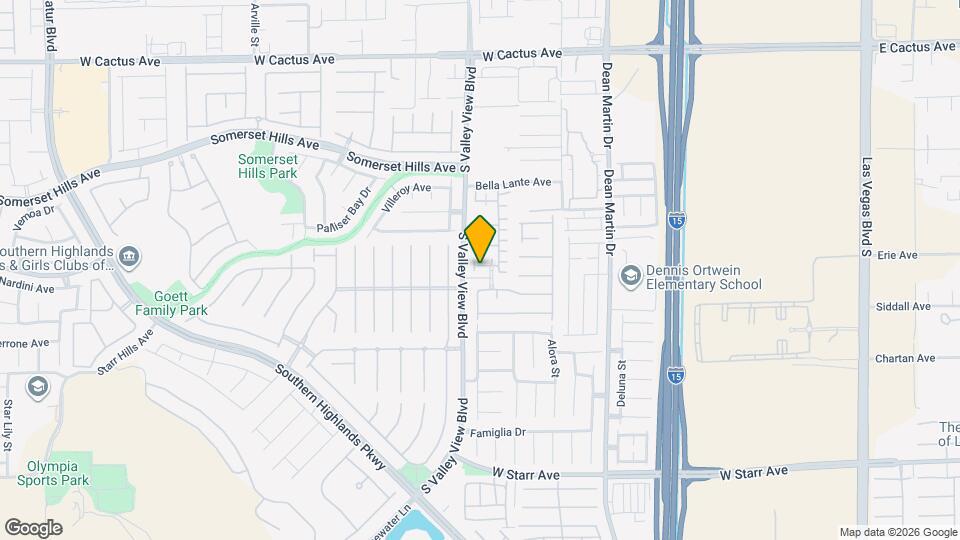 3737 Corpolo Ave Map and Location Details