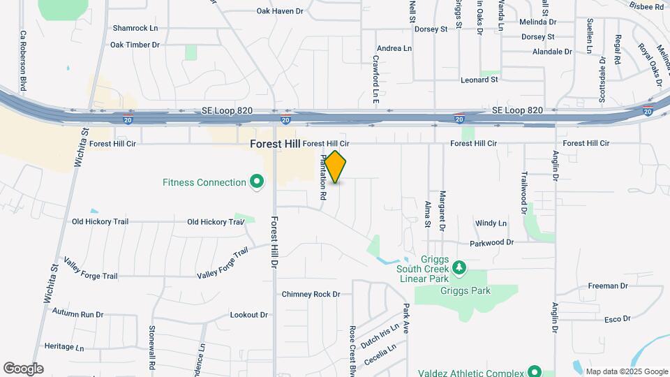 6708 Robindale Rd Map and Location Details