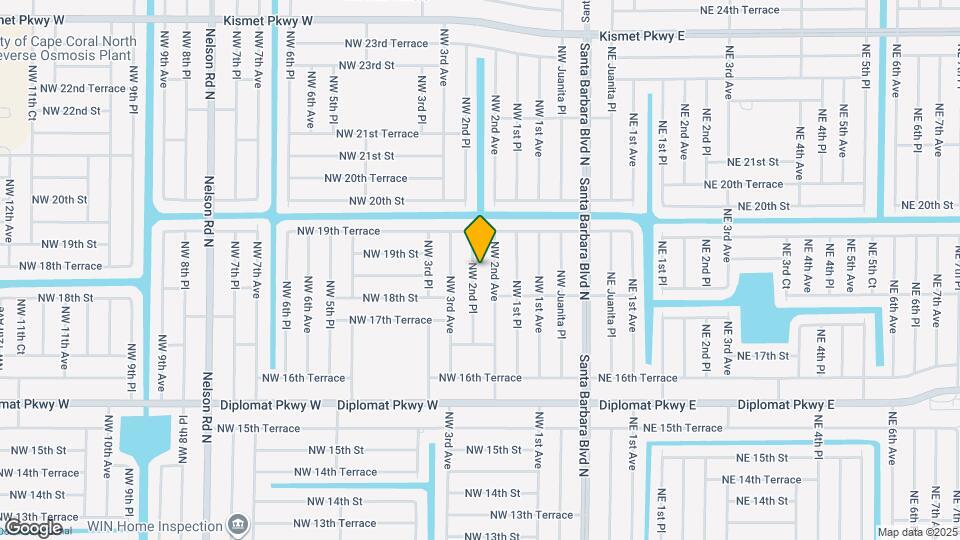 1815 NW 2nd Pl Map and Location Details