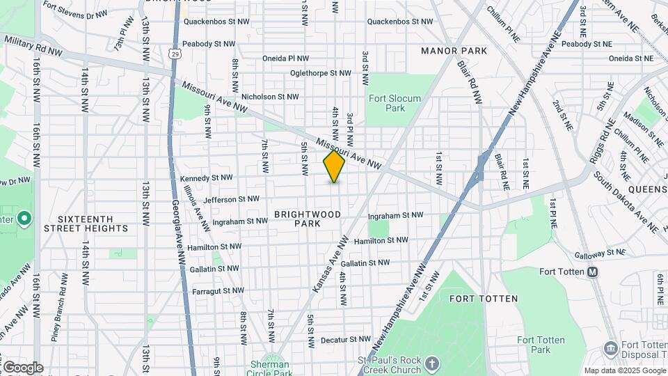 5412 4th St NW Mapa y Detalles de la Ubicación
