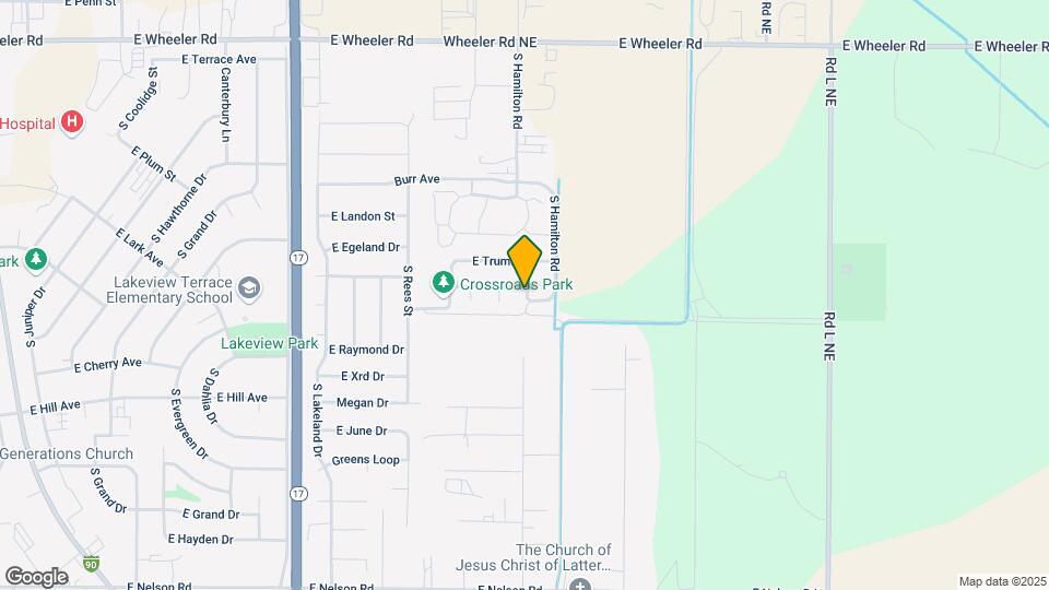 1641 E Filmore Dr Map and Location Details