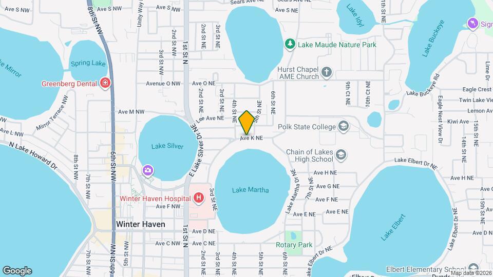 804 M.L.K. Blvd NE Map and Location Details