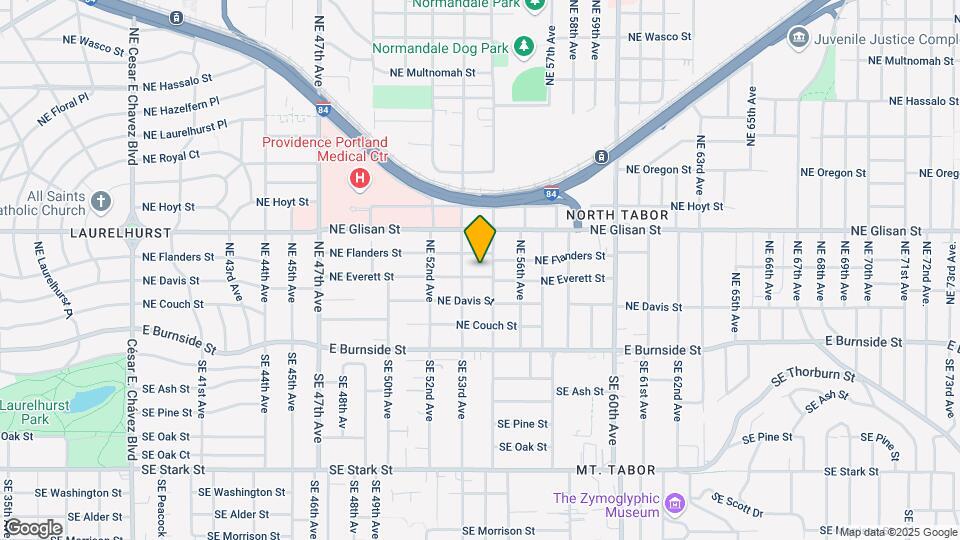 5405 NE Everett St Map and Location Details