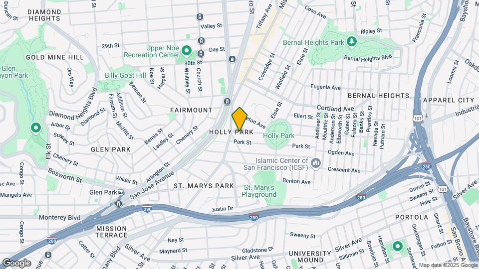 122 Highland St Mapa y Detalles de la Ubicación