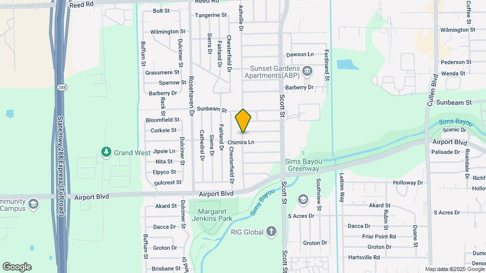10209 Ashville Dr Mapa y Detalles de la Ubicación