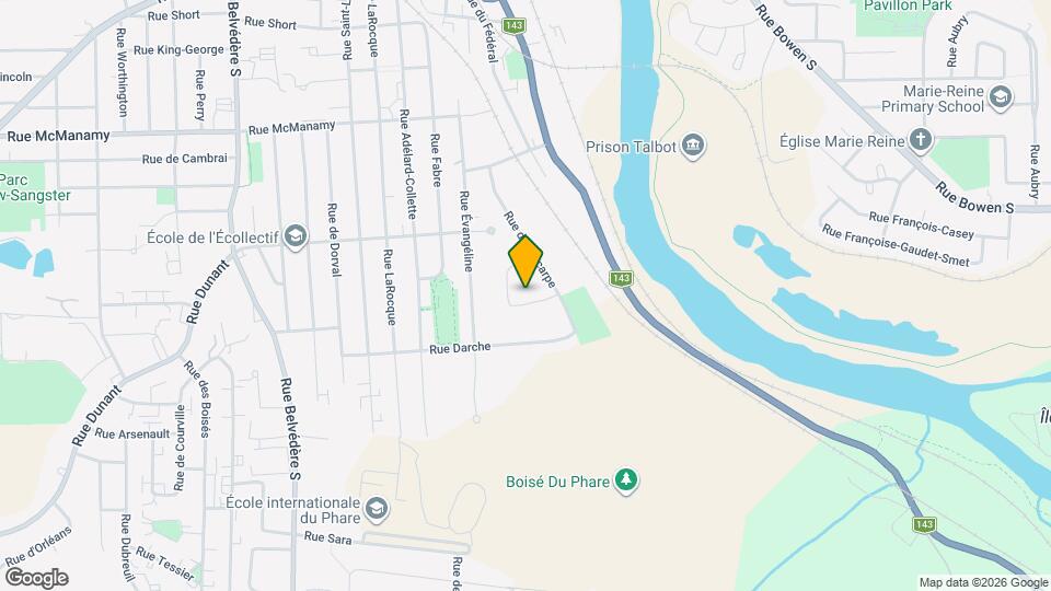 161 De La Montée Rue Map and Location Details