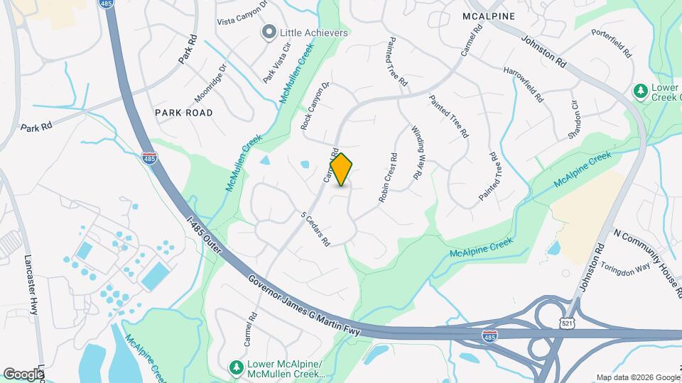 11129 Meadowcrest Ln Map and Location Details