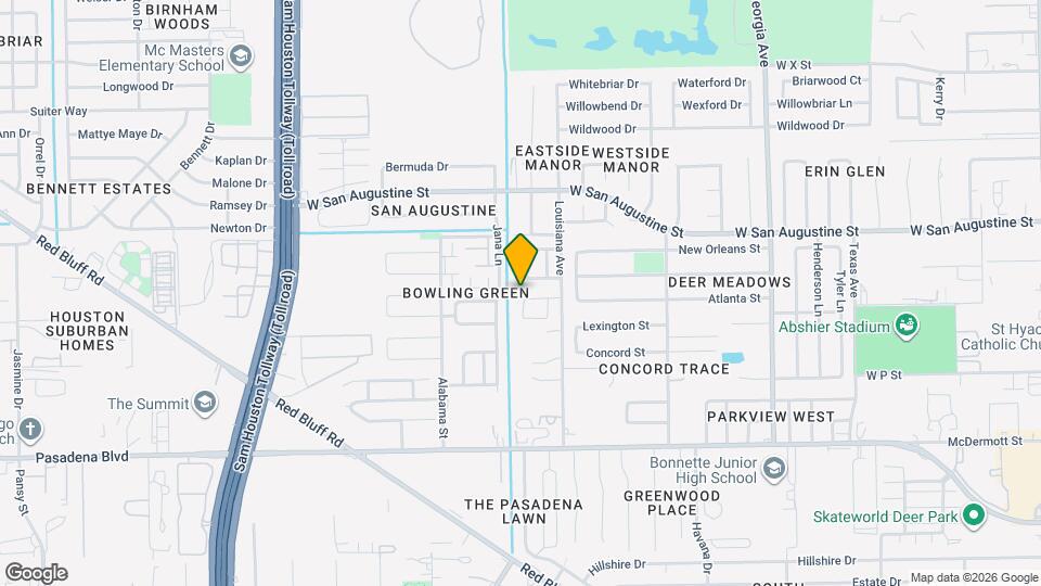 4323 Oak Ridge Dr Map and Location Details