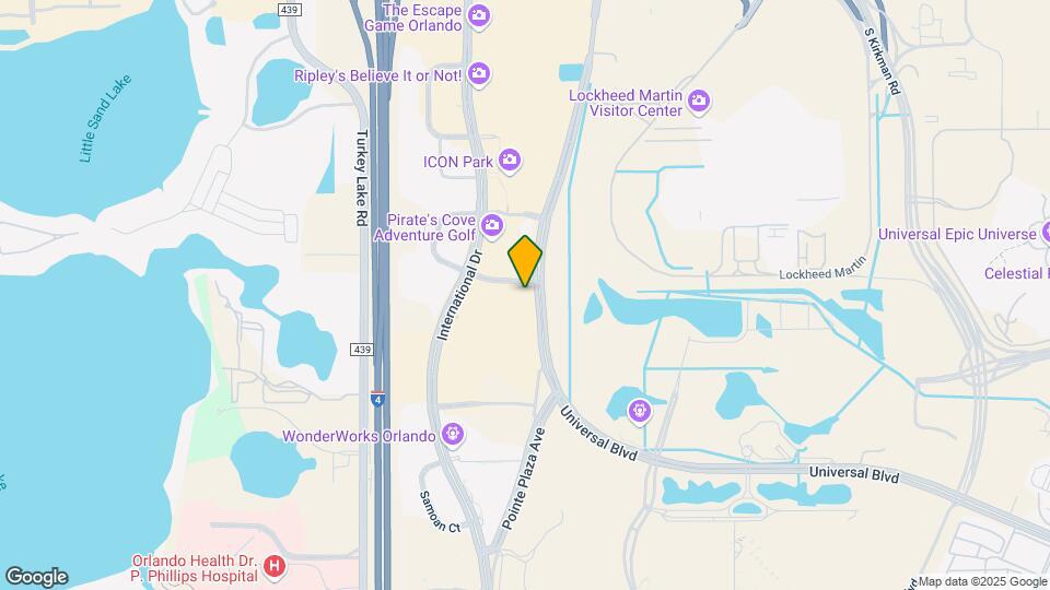 Furnished Studio-Orlando - Convention Ctr Map and Location Details