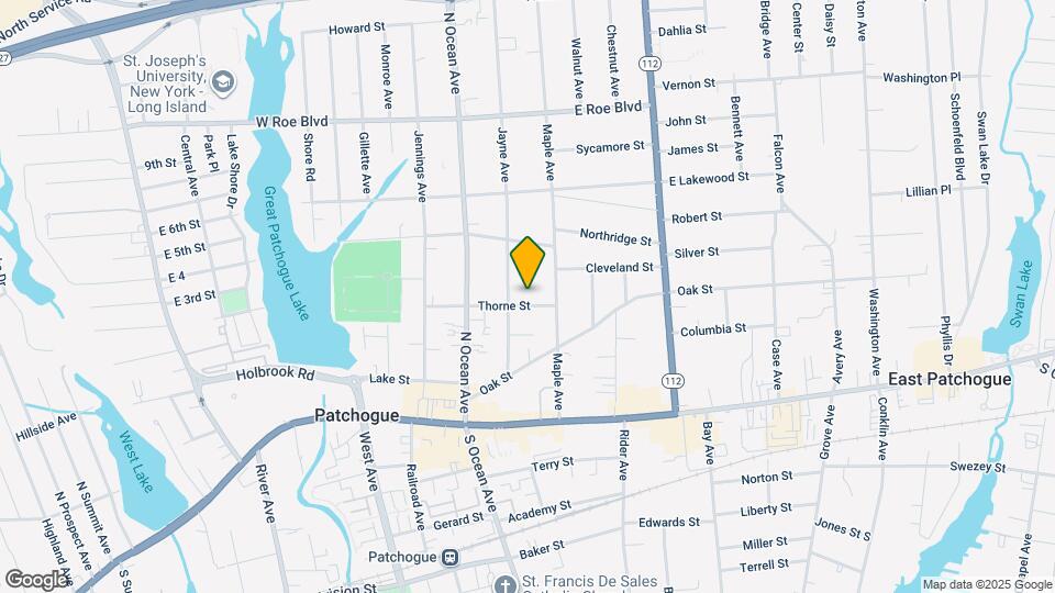 75 Thorne St Map and Location Details