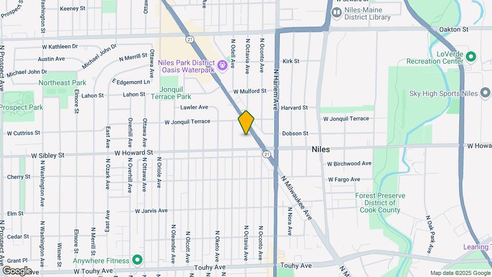 7630.5 N Milwaukee Ave Map and Location Details