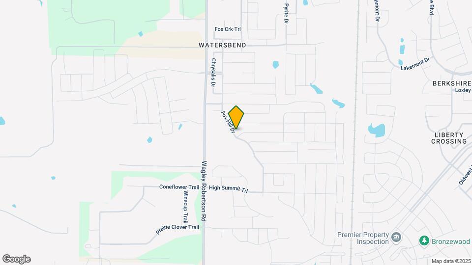 9508 Fox Hill Dr Map and Location Details