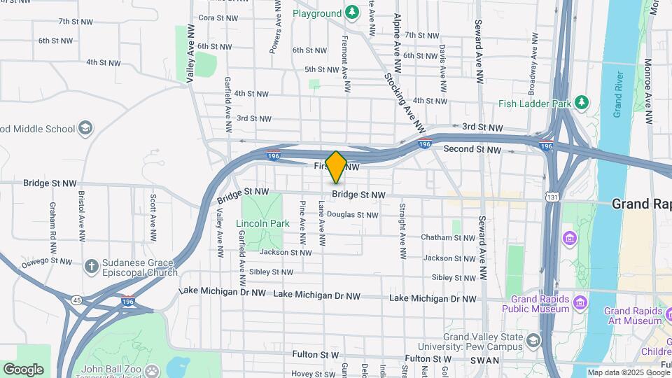 951 Bridge St NW-Unit -#1 Map and Location Details