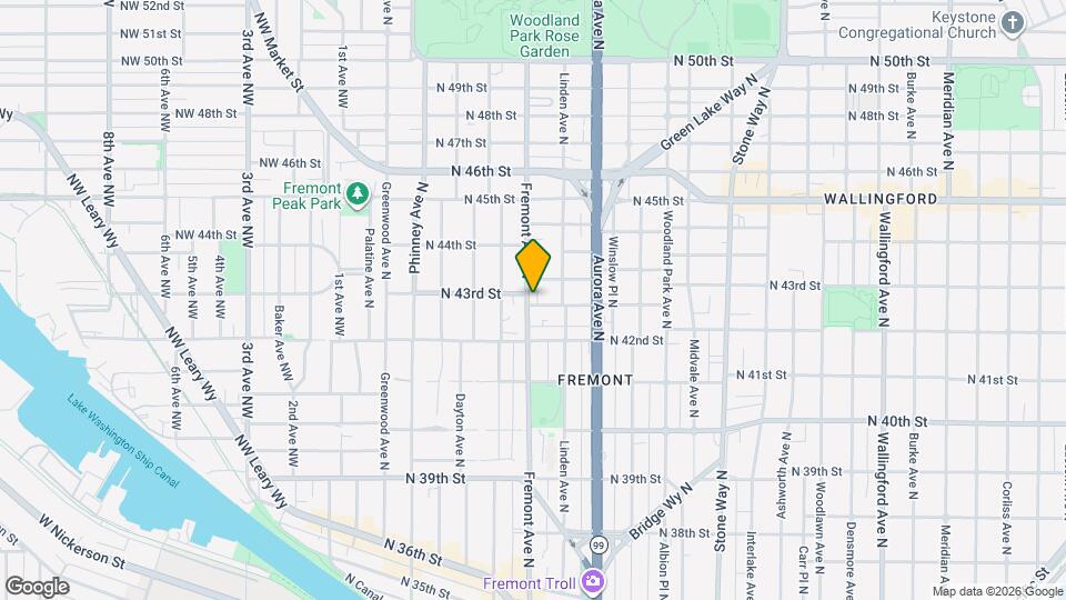 4250 Fremont Ave N Mapa y Detalles de la Ubicación