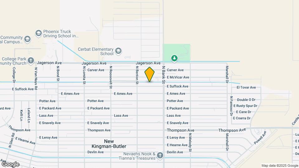 2895 E Suffock Ave Map and Location Details