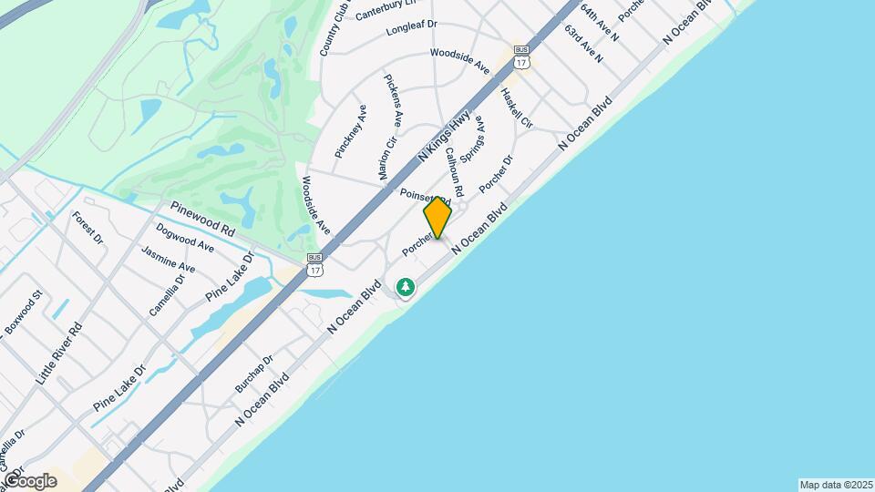 5523 N Ocean Blvd Map and Location Details