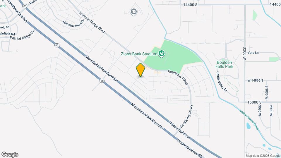 14861 S Marble Rock Way Map and Location Details