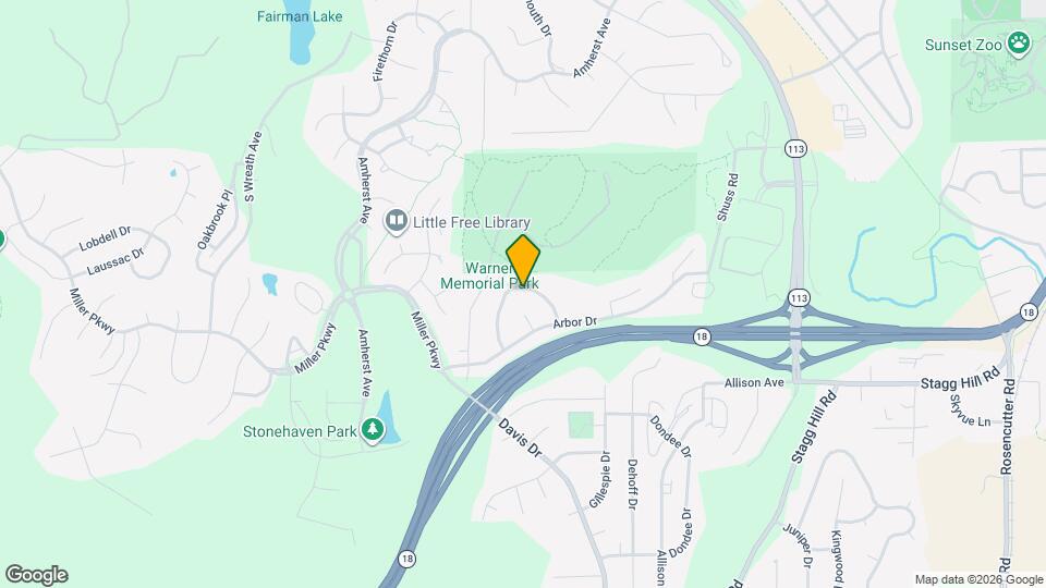 3027 Tamarak Dr Map and Location Details