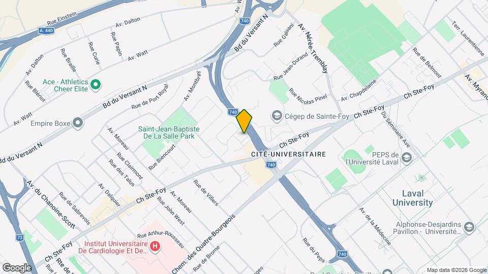 703 De L'horizon Rue Map and Location Details