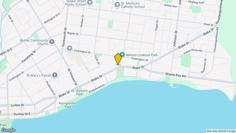 180 Blake St, Unit #1 Map and Location Details