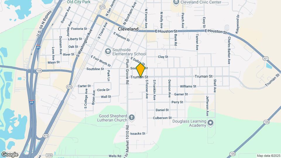 624 Truman St Map and Location Details