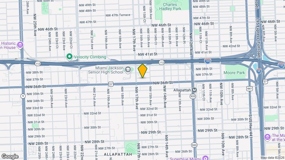 1551 NW 36th St Map and Location Details