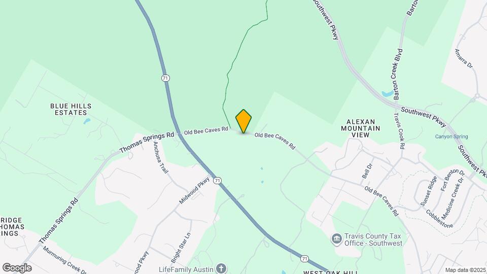 9301 Old Bee Caves Rd Mapa y Detalles de la Ubicación