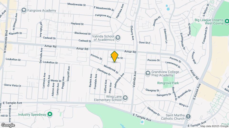 16334 Lawnwood St Mapa y Detalles de la Ubicación