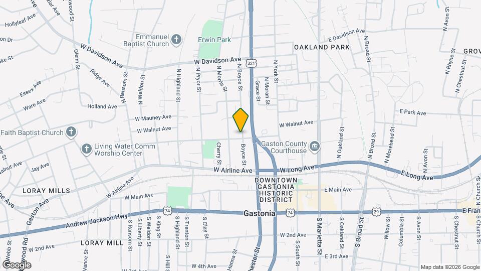 518 W Rankin Ave Map and Location Details