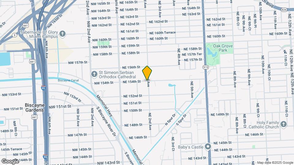 15376-15398 NE 2nd Ave Map and Location Details