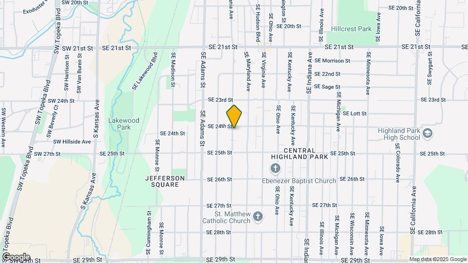 2406 SE Pennsylvania Ave Map and Location Details