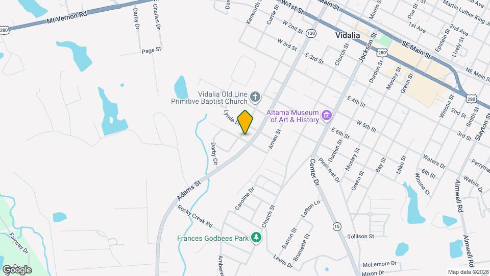 904 Vann St Map and Location Details