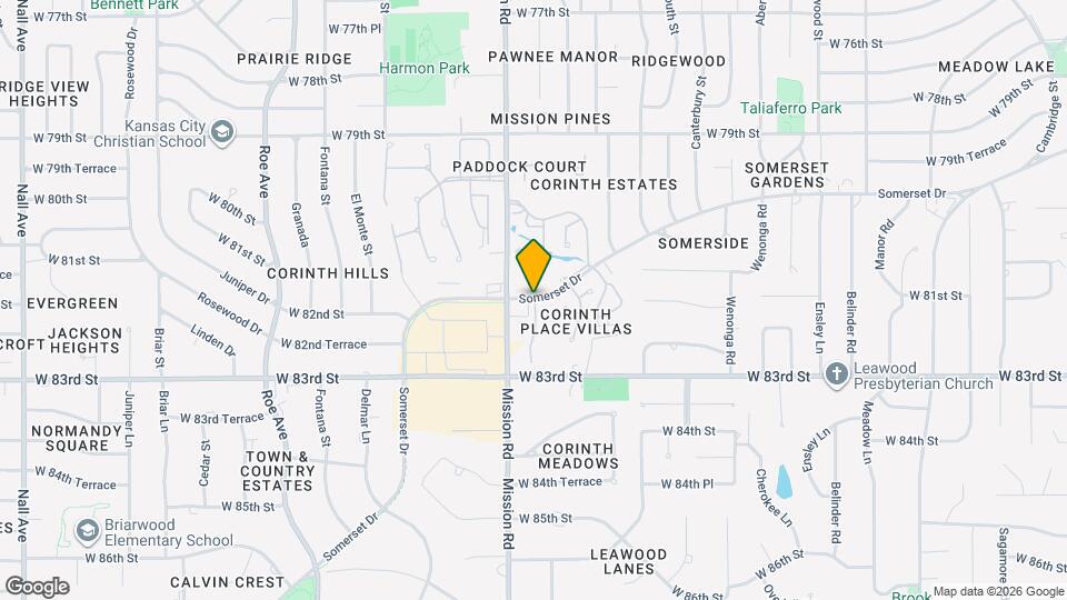 Corinth Apartments Leasing Map and Location Details