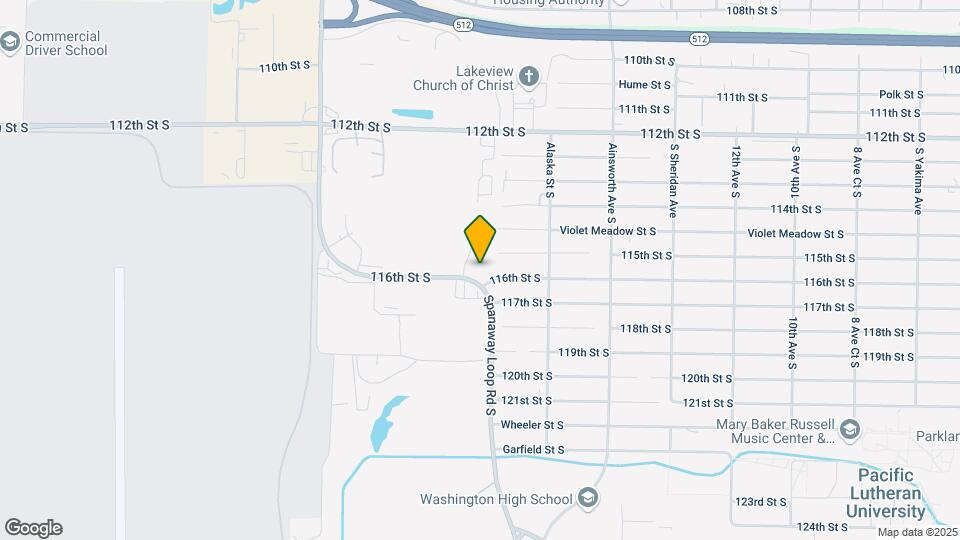 1809 116th St S Mapa y Detalles de la Ubicación