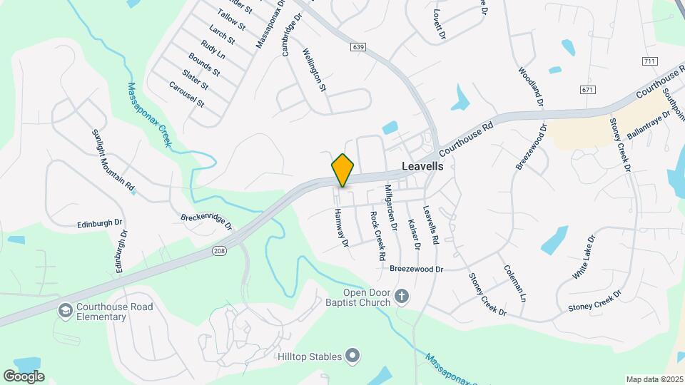 2214 Hamway Dr Map and Location Details