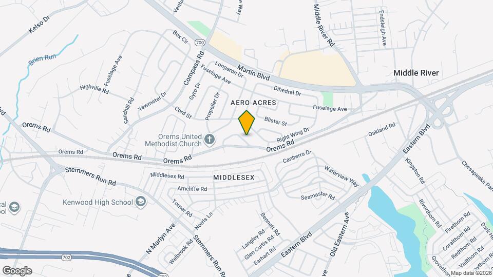 1130 Stephen Dr Map and Location Details